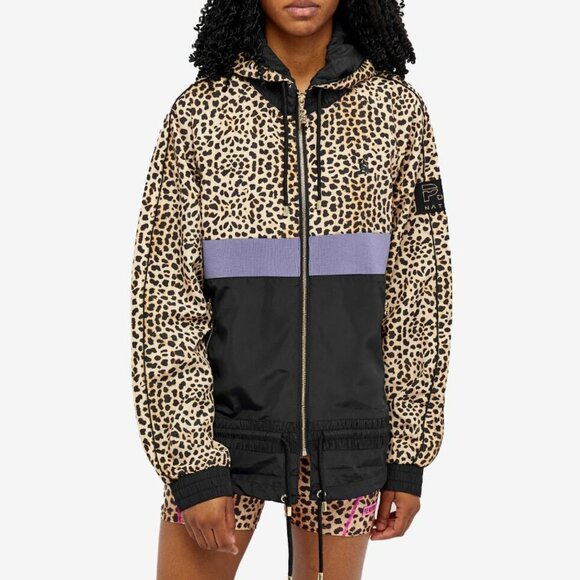 P.E Nation Women's Man Down Leopard Jacket in Animal Print